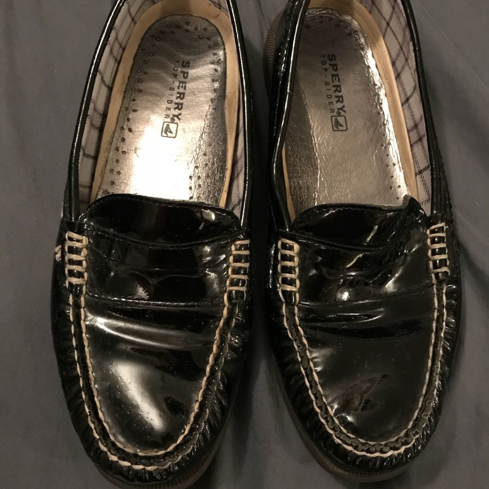 Sperry leather loafers